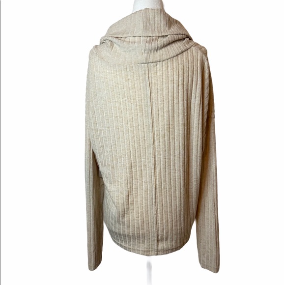 BP Turtleneck Top Long Sleeve Ivory Size Large - Picture 7 of 9